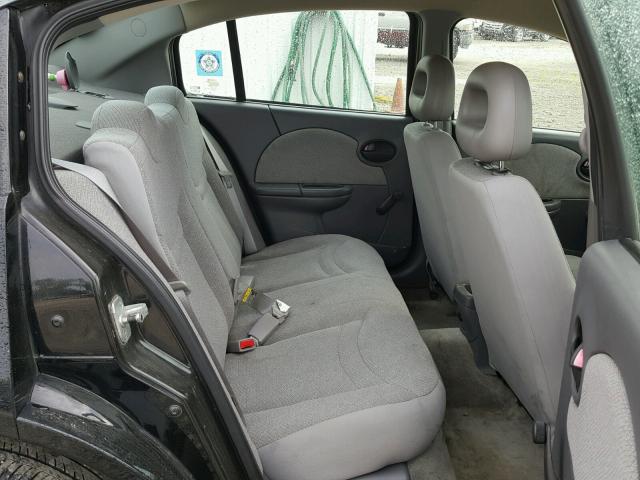1G8AG52F53Z171125 - 2003 SATURN ION LEVEL BLACK photo 6