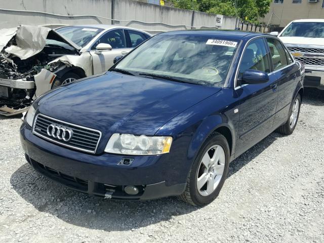 WAULT68E34A127913 - 2004 AUDI A4 3.0 QUA BLUE photo 2