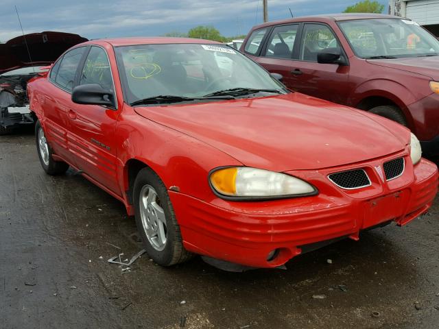 1G2NE52T1XM700239 - 1999 PONTIAC GRAND AM S Qırmızı foto 1