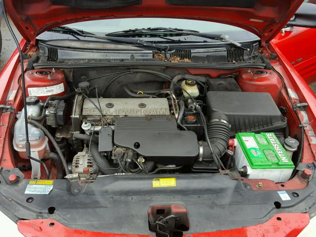 1G2NE52T1XM700239 - 1999 PONTIAC GRAND AM S Qırmızı foto 7