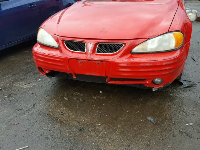 1G2NE52T1XM700239 - 1999 PONTIAC GRAND AM S Qırmızı foto 9