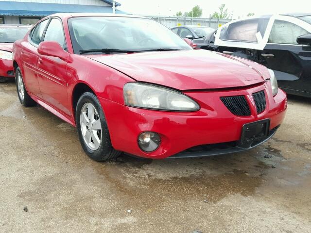 2G2WP552271221387 - 2007 PONTIAC GRAND PRIX RED photo 1