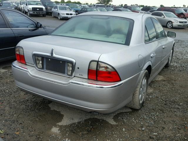 1LNHM86S24Y684132 - 2004 LINCOLN LS 银色 照片 4