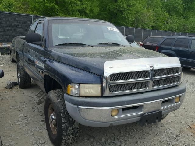 1B7KF23Z5YJ187366 - 2000 DODGE RAM 2500 BLUE photo 1