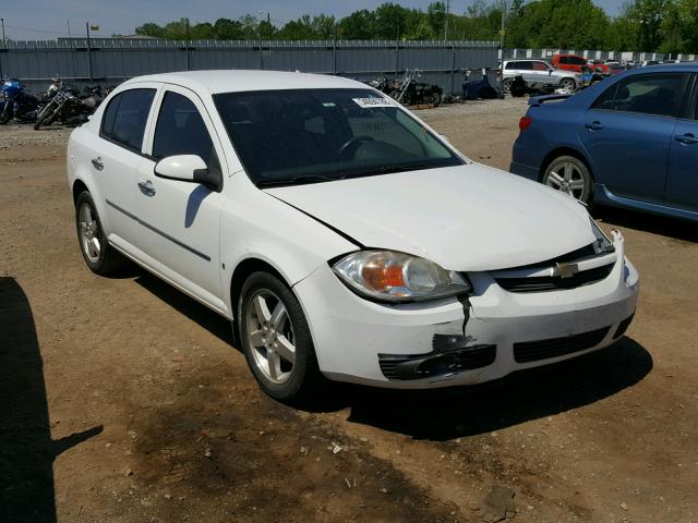 1G1AZ58F177105432 - 2007 CHEVROLET COBALT LTZ WHITE photo 1