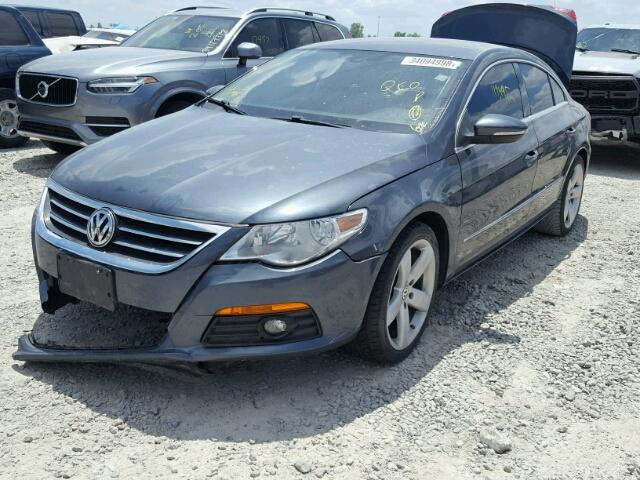 WVWHN7AN4CE511032 - 2012 VOLKSWAGEN CC LUXURY GRAY photo 2