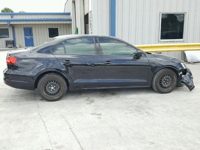 3VW2K7AJ1FM304699 - 2015 VOLKSWAGEN JETTA BASE 黑色 照片 9
