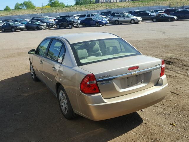 1G1ZS58N58F128878 - 2008 CHEVROLET MALIBU LS 棕色 照片 3