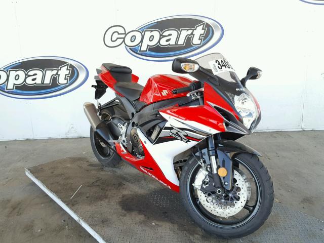 JS1GN7FA3D2101014 - 2013 SUZUKI GSX-R600 RED photo 1