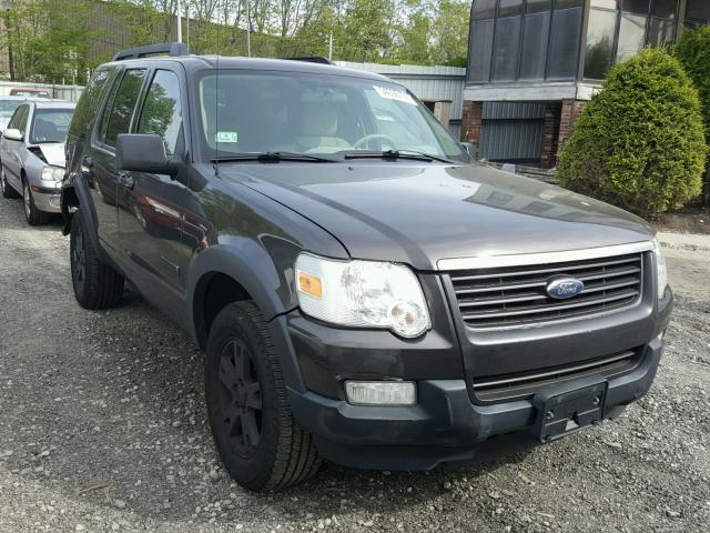 1FMEU73E47UB28346 - 2007 FORD EXPLORER X GRAY photo 1