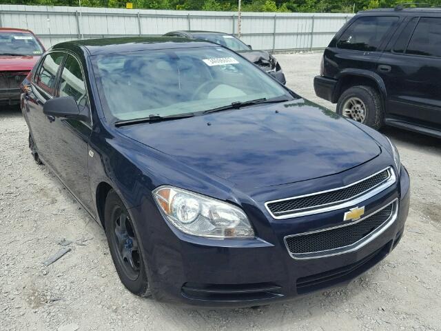 1G1ZG57B584267302 - 2008 CHEVROLET MALIBU LS BLUE photo 1