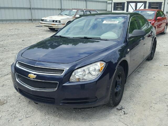 1G1ZG57B584267302 - 2008 CHEVROLET MALIBU LS ლურჯი ფოტო 2