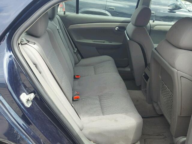 1G1ZG57B584267302 - 2008 CHEVROLET MALIBU LS ლურჯი ფოტო 6