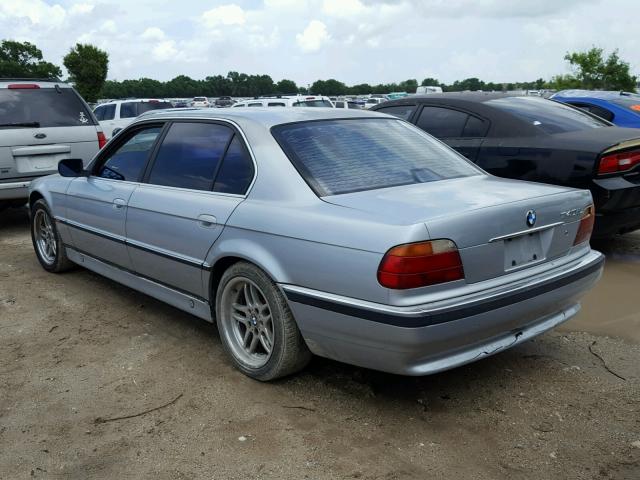 WBAGJ8322VDL43705 - 1997 BMW 740 IL SILVER photo 3