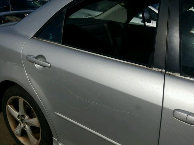 1YVFP80D545N85779 - 2004 MAZDA 6 S SILVER photo 9