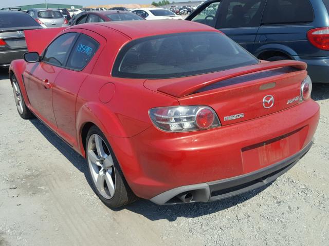 JM1FE17NX40102415 - 2004 MAZDA RX8 RED photo 3