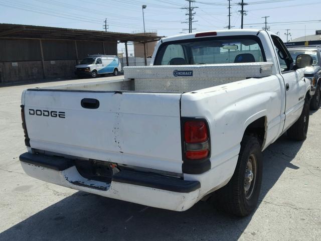 1B7HC16X0YS595520 - 2000 DODGE RAM 1500 WHITE photo 4