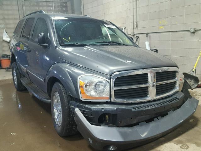 1D8HB58D44F172800 - 2004 DODGE DURANGO LI GRAY photo 1