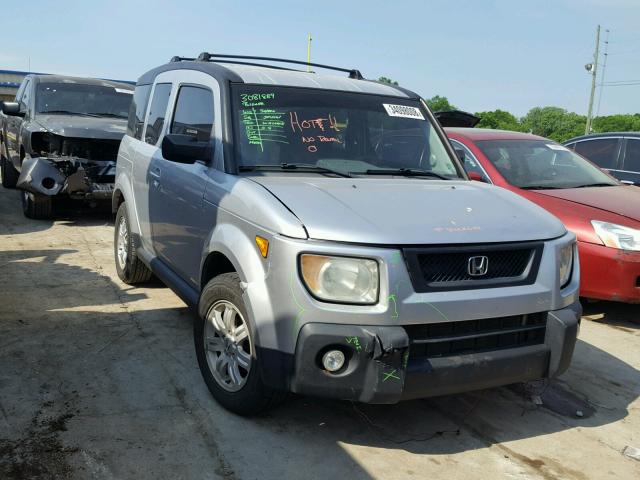 5J6YH28766L026015 - 2006 HONDA ELEMENT EX SILVER photo 1