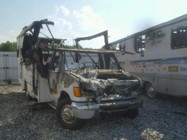 1FDXE45S64HA09810 - 2004 FORD E450 S-DUT WHITE photo 1