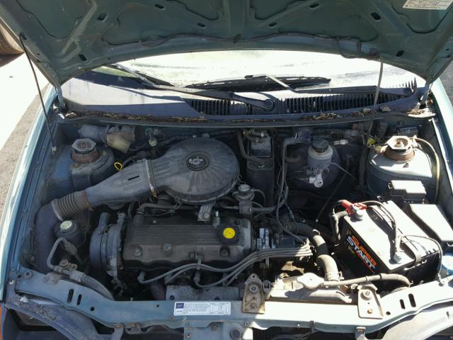 2C1MR529XT6782557 - 1996 GEO METRO BASE GREEN photo 7