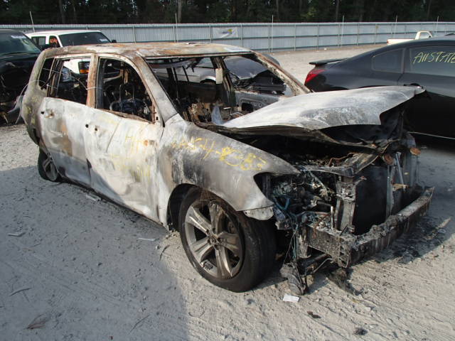 JTEDS43A782058383 - 2008 TOYOTA HIGHLANDER BURN photo 1