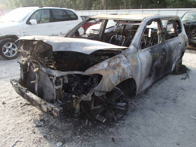 JTEDS43A782058383 - 2008 TOYOTA HIGHLANDER BURN photo 2