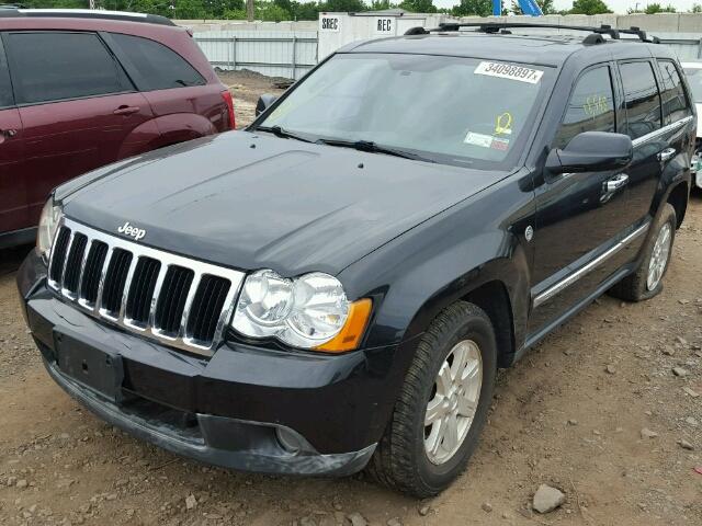 1J4RR5GT1AC124685 - 2010 JEEP GRAND CHER BLACK photo 2