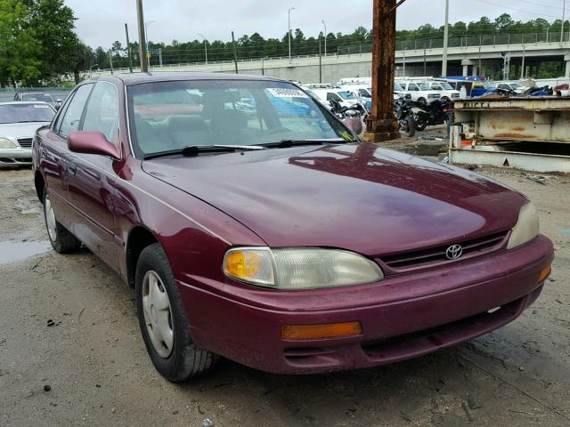 4T1BG12KXTU691538 - 1996 TOYOTA CAMRY DX BURGUNDY photo 1