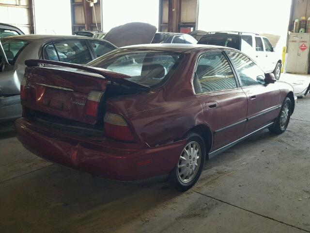 1HGCD5631TA113679 - 1996 HONDA ACCORD LX RED photo 4