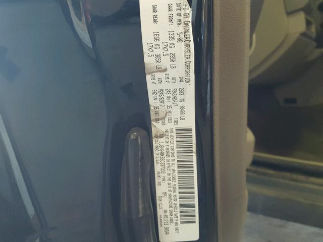 1J8HG48K66C337333 - 2006 JEEP COMMANDER BLACK photo 10