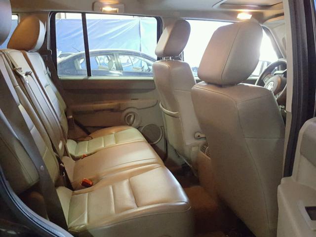 1J8HG48K66C337333 - 2006 JEEP COMMANDER BLACK photo 6