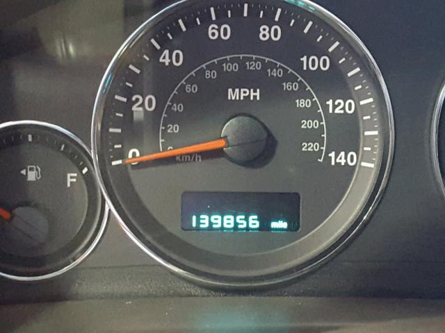 1J8HG48K66C337333 - 2006 JEEP COMMANDER BLACK photo 8