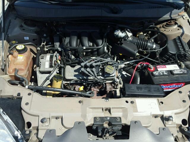 1FAFP56U85A189470 - 2005 FORD TAURUS SEL TAN photo 7