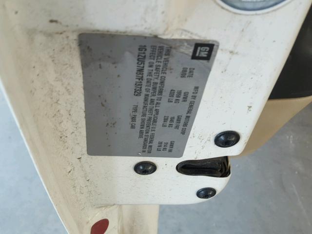 1G1ZU57N37F137329 - 2007 CHEVROLET MALIBU LTZ 白色 照片 10