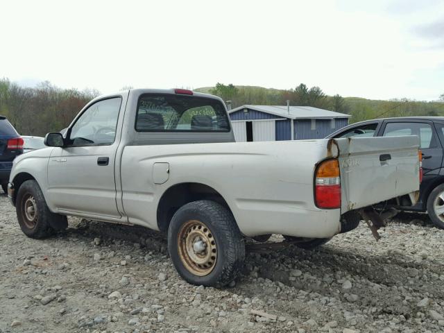 5TENL42N03Z290158 - 2003 TOYOTA TACOMA GRAY photo 3