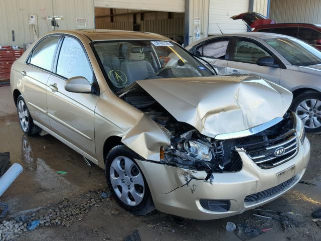 KNAFE221095656077 - 2009 KIA SPECTRA EX GOLD photo 1