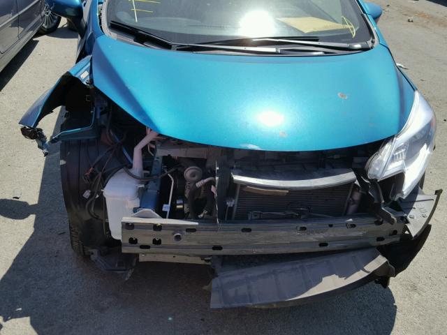 3N1CE2CP5GL378740 - 2016 NISSAN VERSA NOTE BLUE photo 9