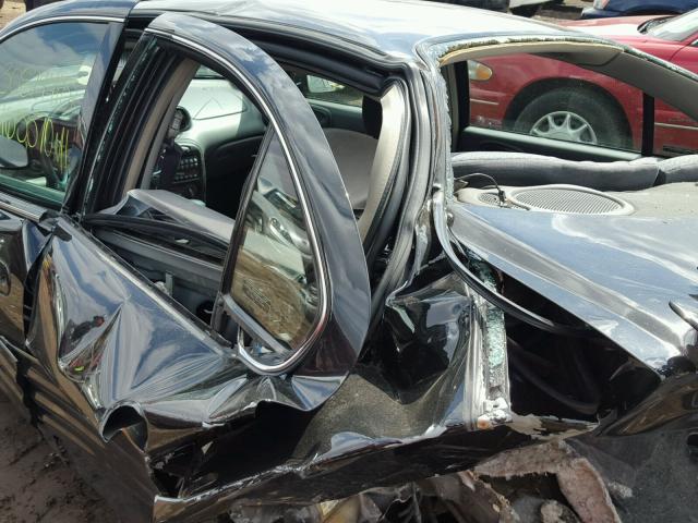 1G2NF52E51M578653 - 2001 PONTIAC GRAND AM S BLACK photo 10