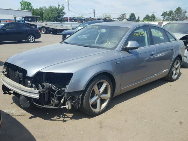 WAUKGAFB9AN031848 - 2010 AUDI A6 PRESTIG GRAY photo 2