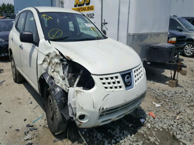 JN8AS5MT8AW014702 - 2010 NISSAN ROGUE S WHITE photo 1