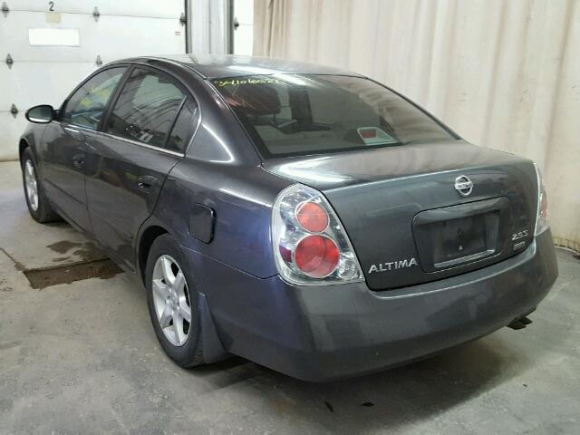 1N4AL11E46N436833 - 2006 NISSAN ALTIMA S CHARCOAL photo 3