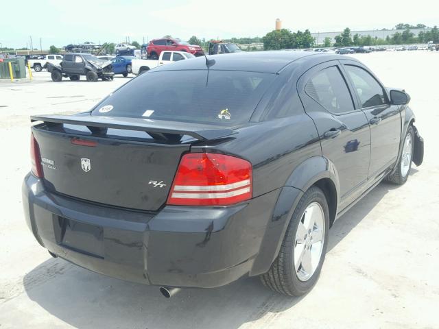 1B3LC76M28N596381 - 2008 DODGE AVENGER R/ BLACK photo 4