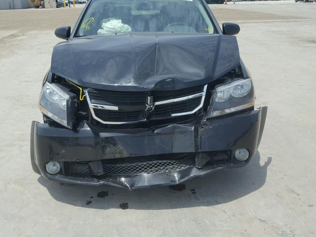 1B3LC76M28N596381 - 2008 DODGE AVENGER R/ BLACK photo 9