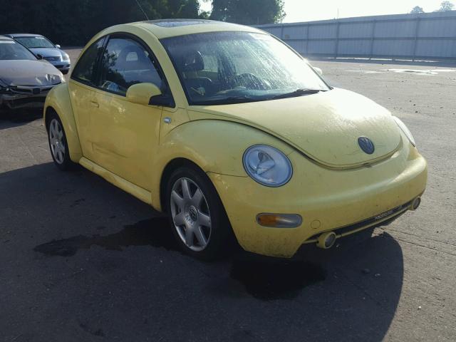 3VWDD21C41M422004 - 2001 VOLKSWAGEN NEW BEETLE ყვითელი ფოტო 1