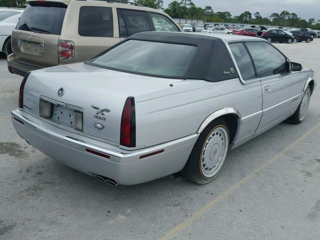 1G6EL12Y4XU601536 - 1999 CADILLAC ELDORADO SILVER photo 4