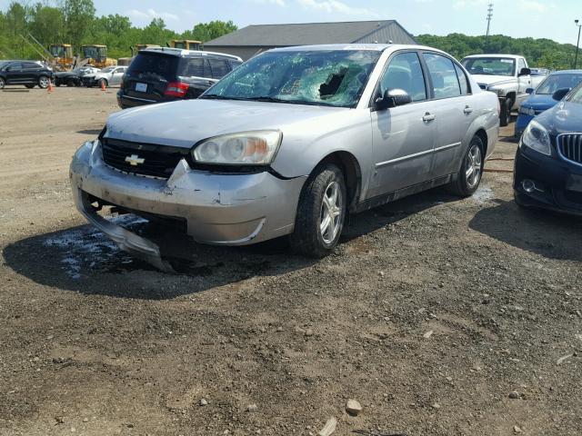 1G1ZS58F87F202172 - 2007 CHEVROLET MALIBU LS ვერცხლისფერი ფოტო 2