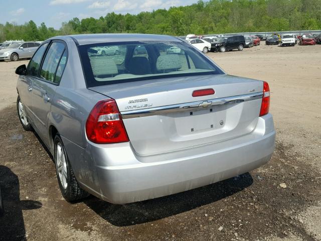1G1ZS58F87F202172 - 2007 CHEVROLET MALIBU LS ვერცხლისფერი ფოტო 3