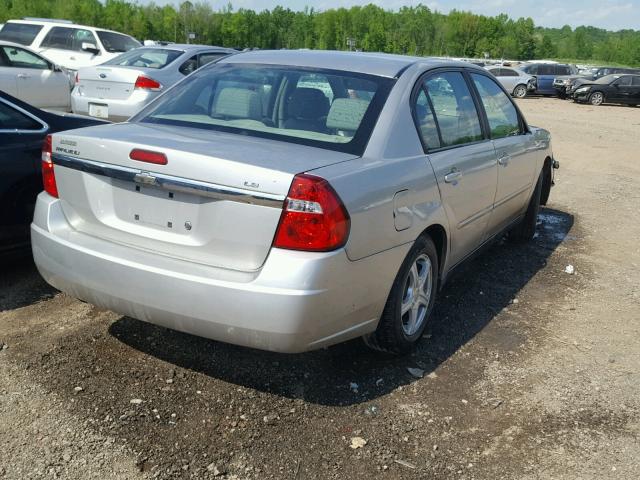 1G1ZS58F87F202172 - 2007 CHEVROLET MALIBU LS ვერცხლისფერი ფოტო 4