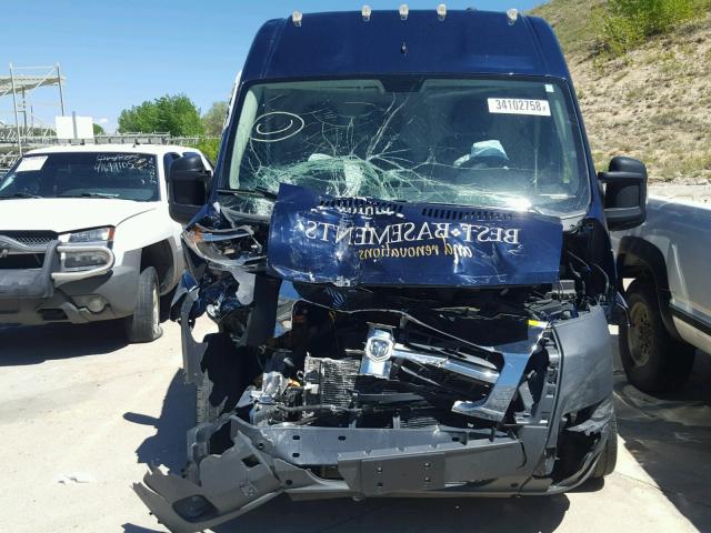 3C6TRVDG4HE531025 - 2017 RAM PROMASTER 蓝色 照片 9